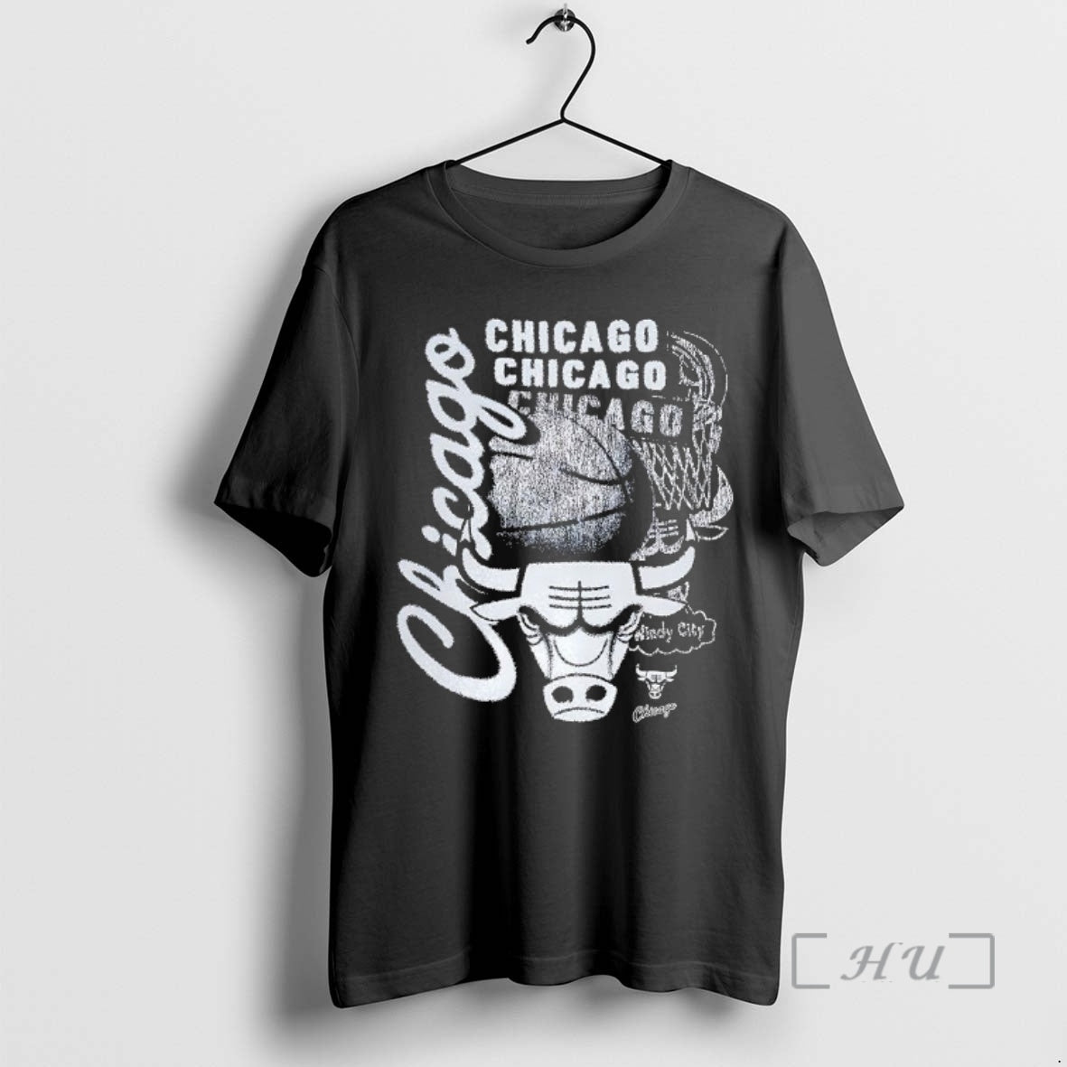 Officials Chicago Bulls Basketball Windy City Classics Overlap Logo T-Shirts, Hoodie, Sweatshirt