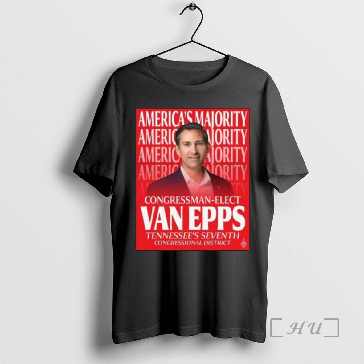 Officials Congressman Elect Matt Van Epps Tennessees Seventh Congressional District Americas Majority Circle Black T-Shirts, Hoodie, Sweatshirt