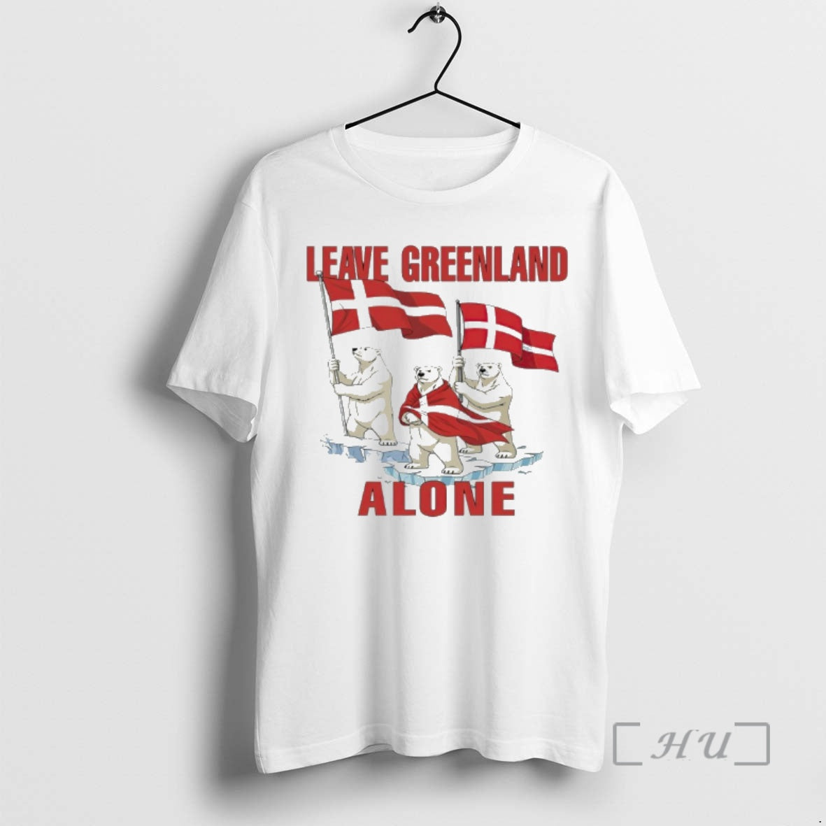 Officials Leave Greenland Alone Polar Bear Greenland Flag T-Shirts, Hoodie, Sweatshirt