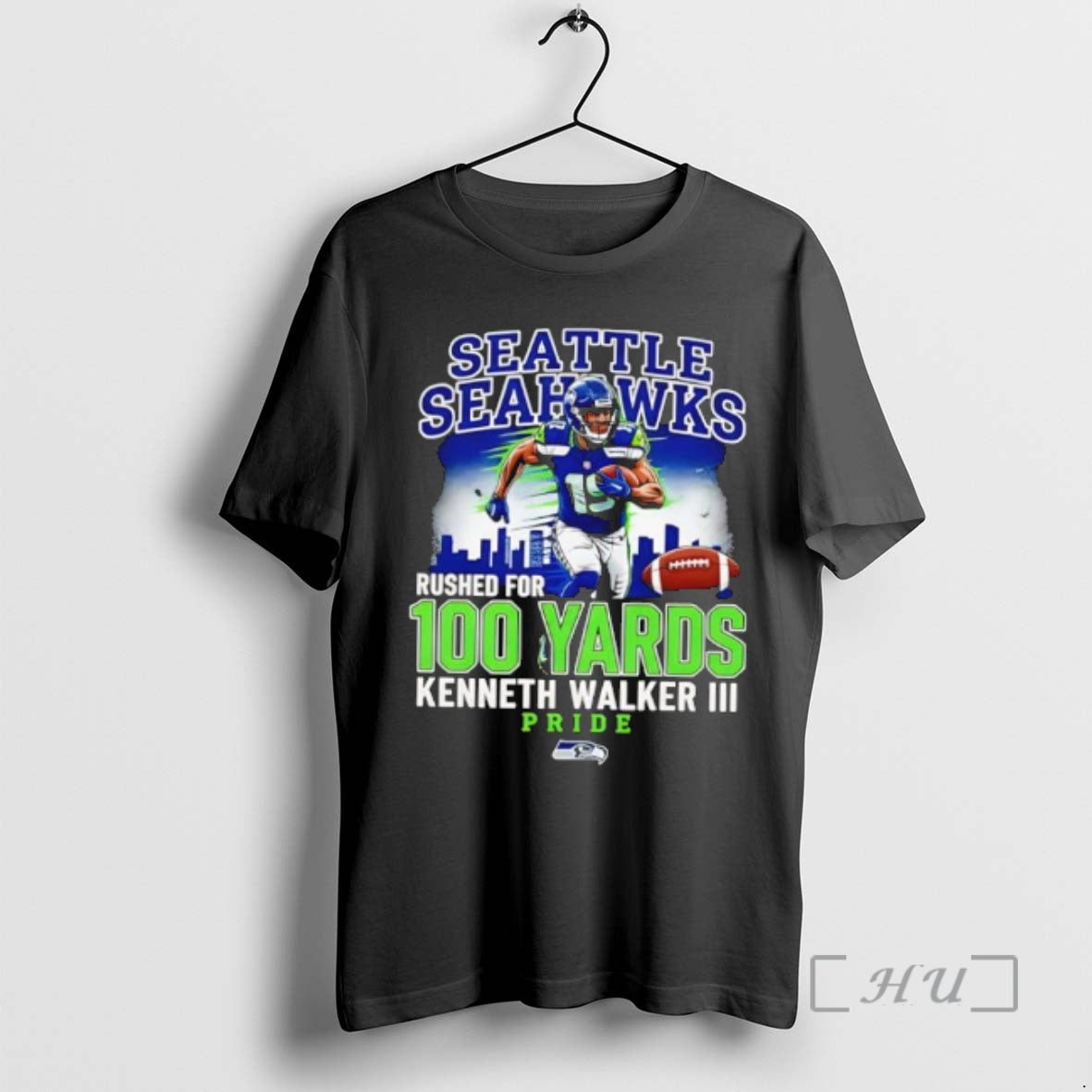 Officials Seahawks Kenneth Walker Iii Rushed 100 Yards Pride T-Shirts, Hoodie, Sweatshirt