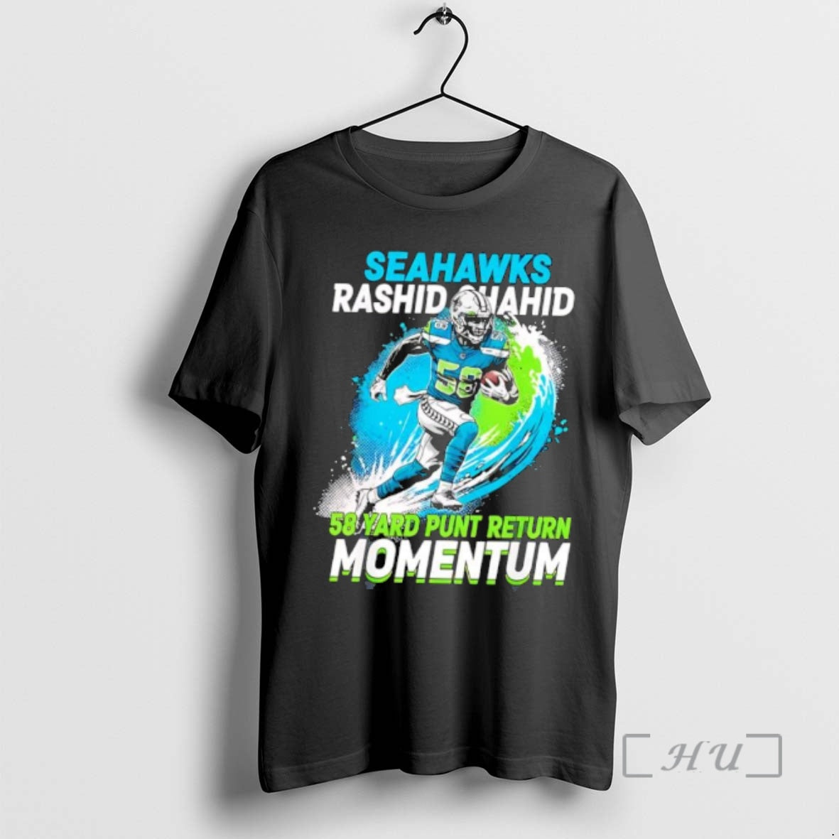 Officials Seahawks Rashid Shaheed 58 Yard Punt Return Momentum T-Shirts, Hoodie, Sweatshirt