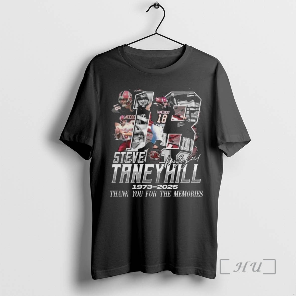 Officials South Carolina Gamecocks Steve Taneyhill 1973 2025 Thank You Memories Signature T-Shirts, Hoodie, Sweatshirt