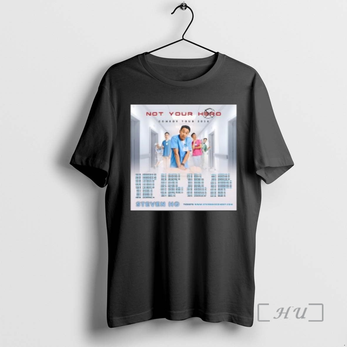 Officials Steven Ho Not Your Hero Comedy Tour 2026 Circle Black T-Shirts, Hoodie, Sweatshirt