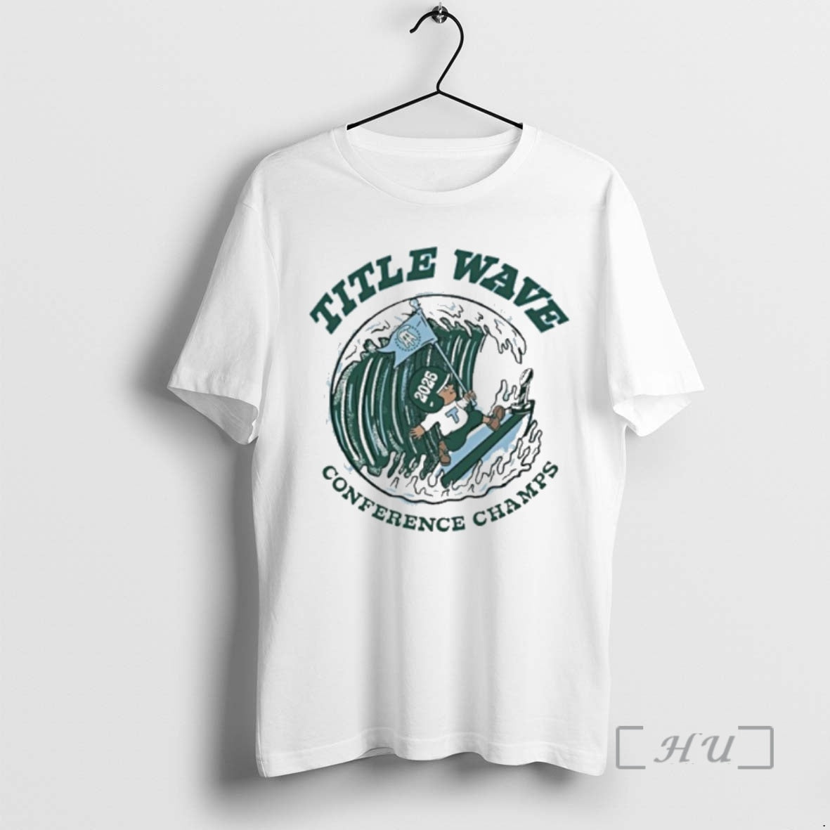 Officials Title Wave Conference Champs 2025 Tulane Green Wave T-Shirts, Hoodie, Sweatshirt