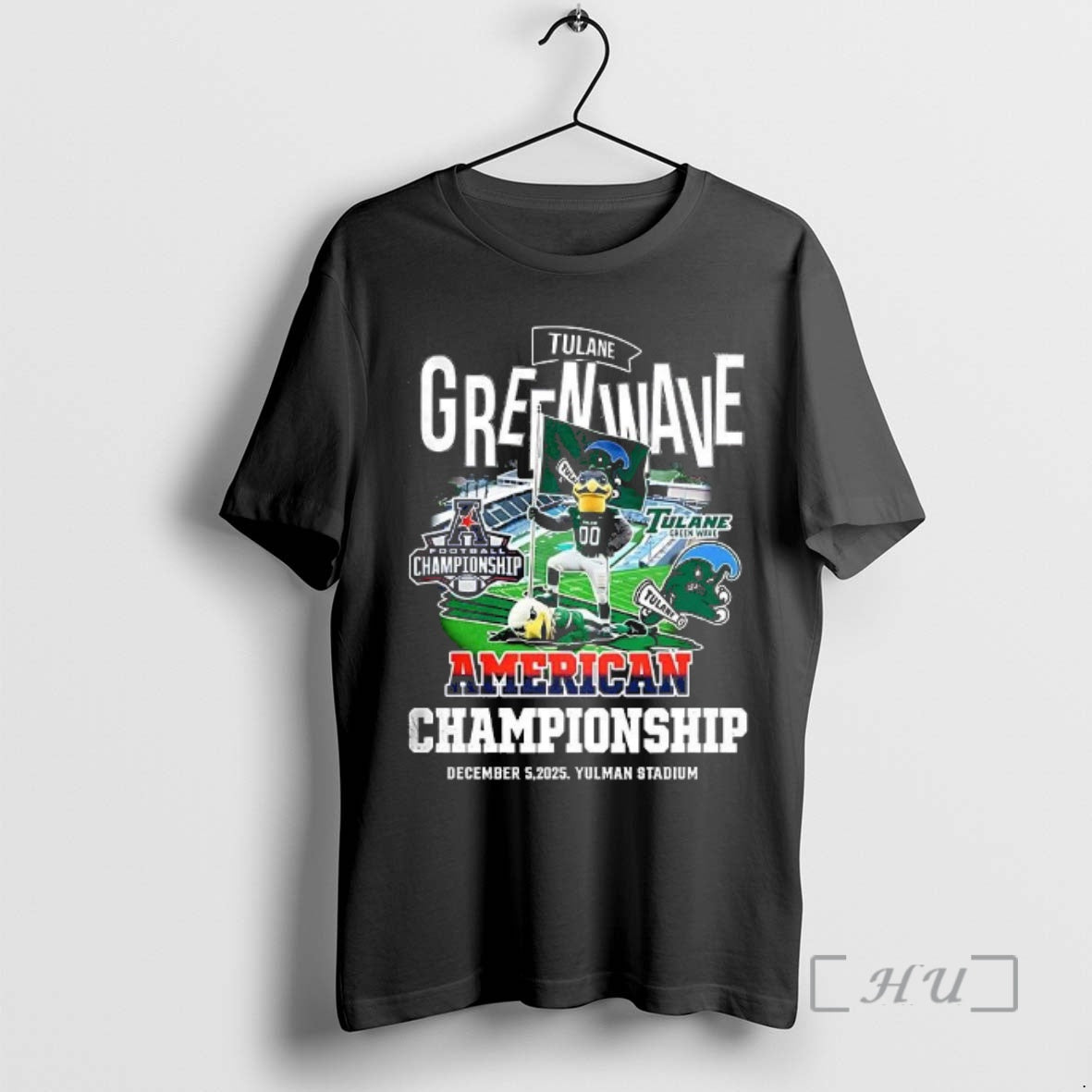 Officials Tulane Green Wave Beat North Texas Mean Green Ncaa American Championship 2025 T-Shirts, Hoodie, Sweatshirt