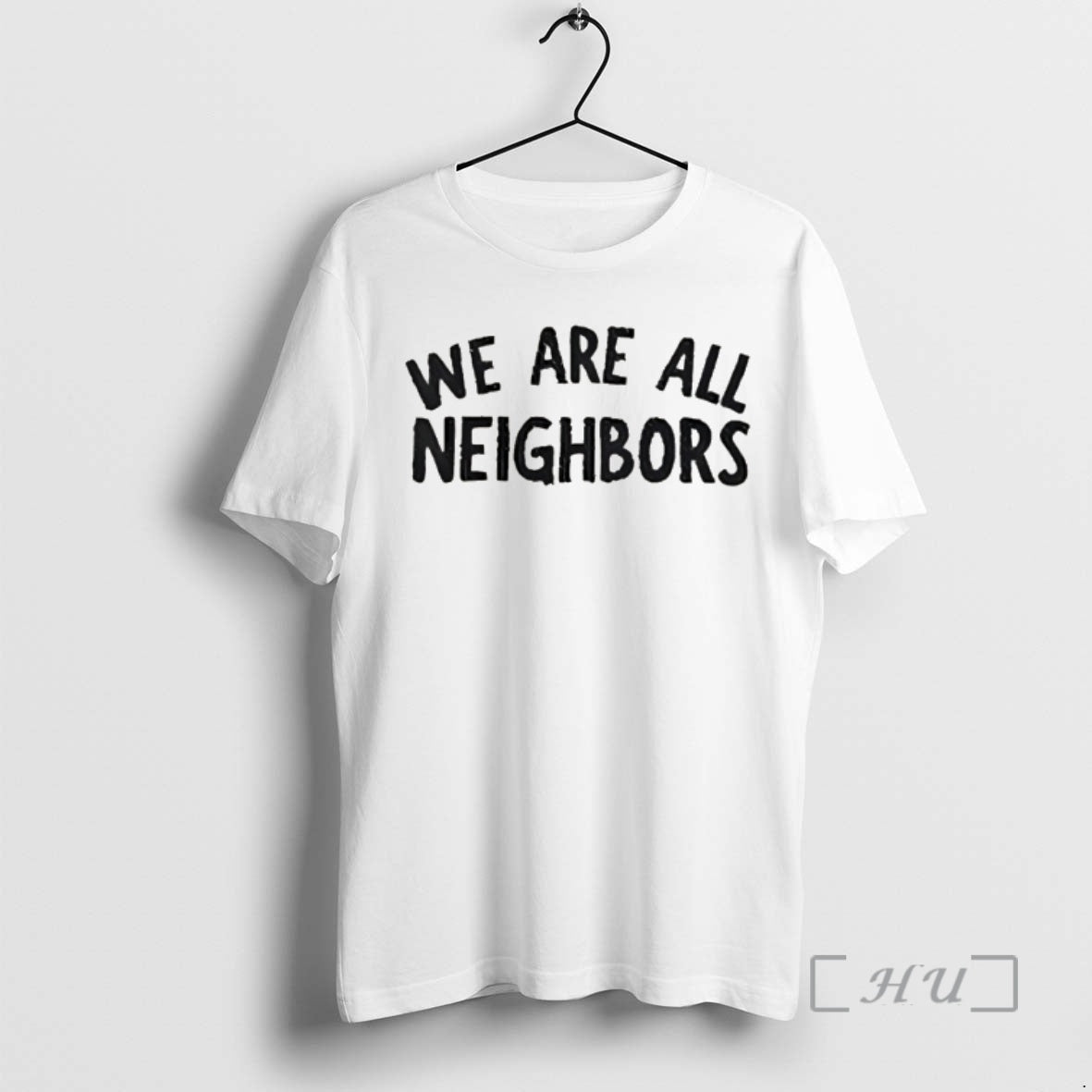 Officials We Are All Neighbors Embroidered T-Shirts, Hoodie, Sweatshirt