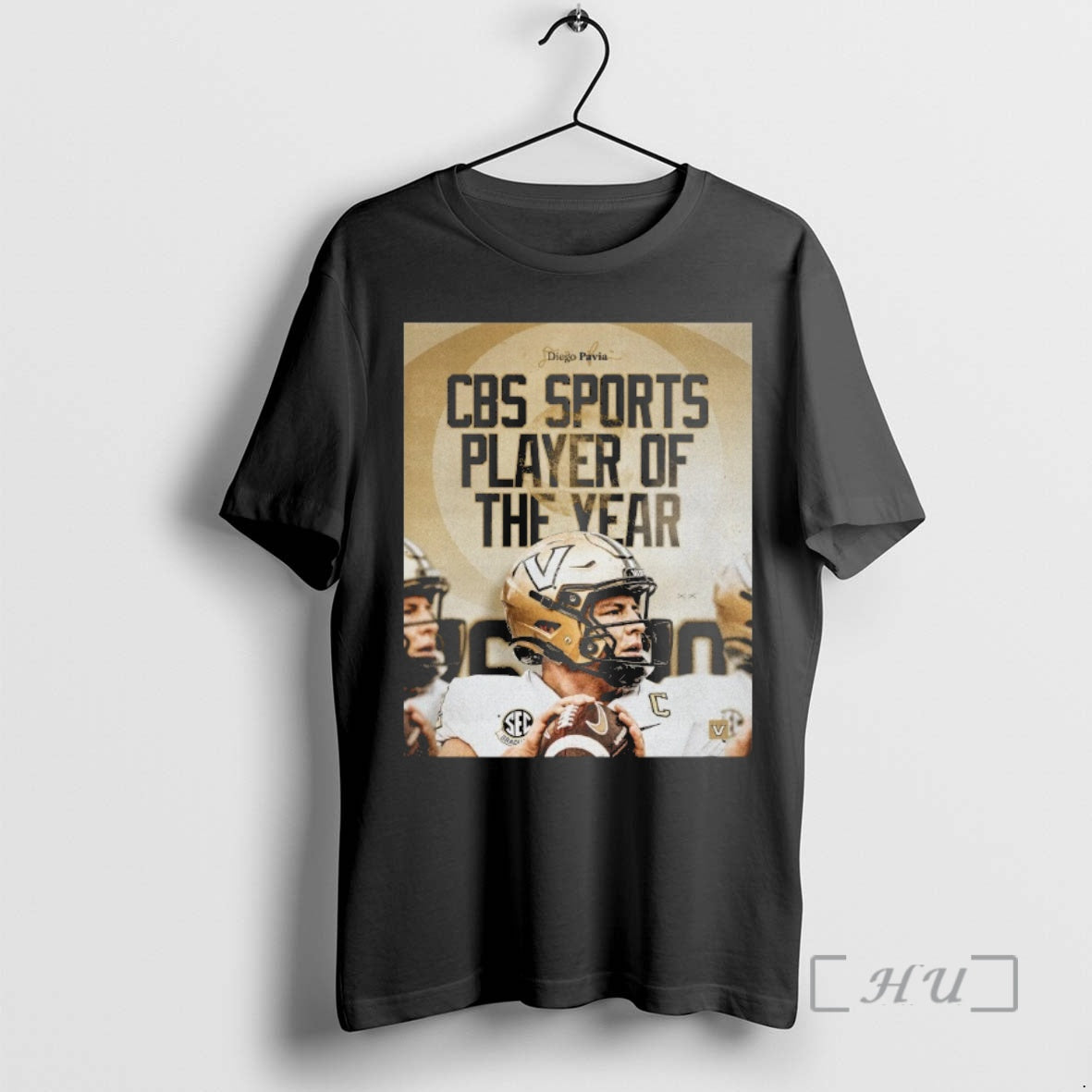 Officials Vanderbilt Commodores Diego Pavia 2025 Cbs Sports Player Year T-Shirts, Hoodie, Sweatshirt