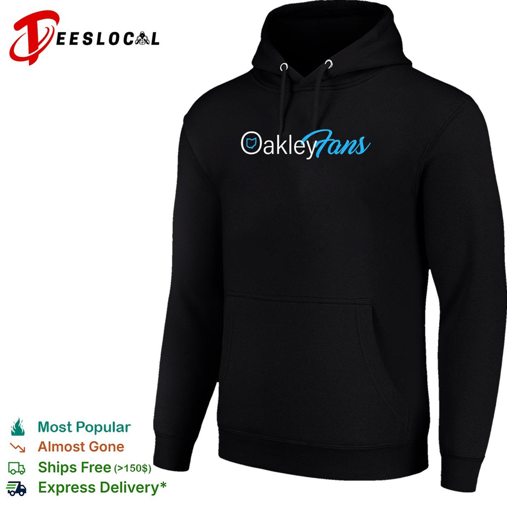 Ohio state pride OakleyFans blue typography graphic shirt