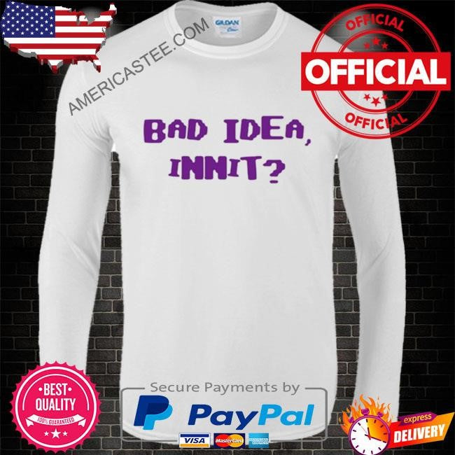 Olivia Rodrigo’s Bad Idea Innit Shirt