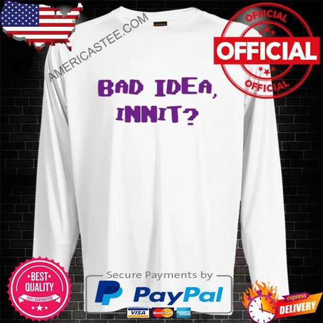 Olivia Rodrigo’s Bad Idea Innit Shirt