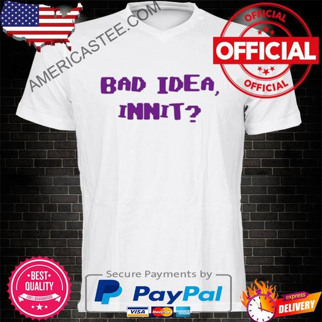 Olivia Rodrigo’s Bad Idea Innit Shirt