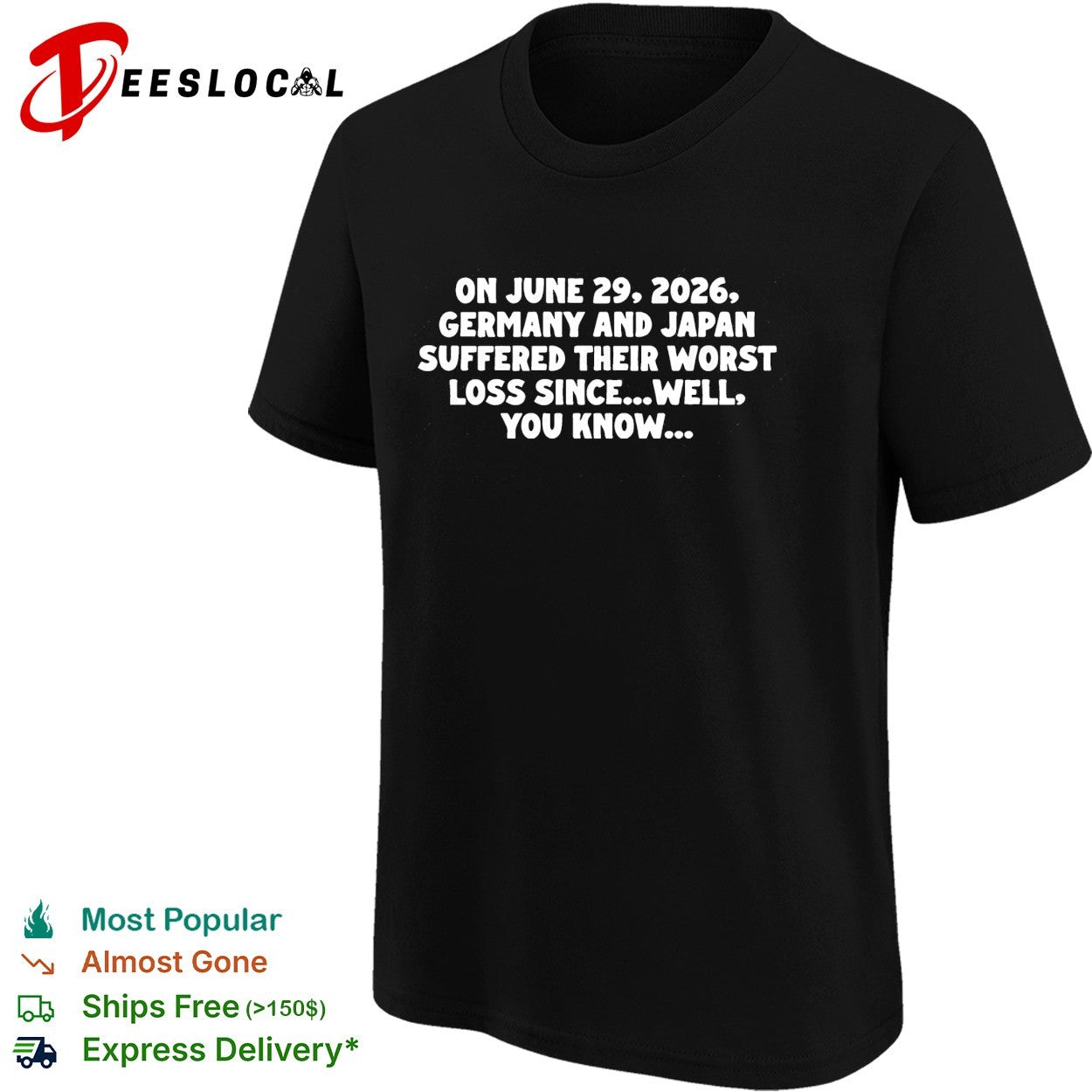 On June 29 2026 Germany and Japan suffered their worst loss since shirt