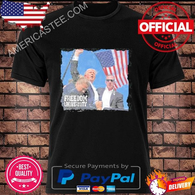 On tatum freedom university Trump never surrender shirt