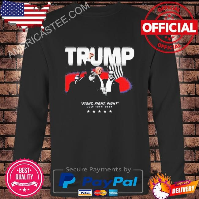 Original Ab84 Trump Fight Fight Fight July 13Th 2024 Shirt