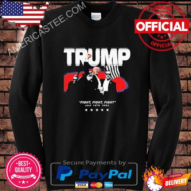 Original Ab84 Trump Fight Fight Fight July 13Th 2024 Shirt