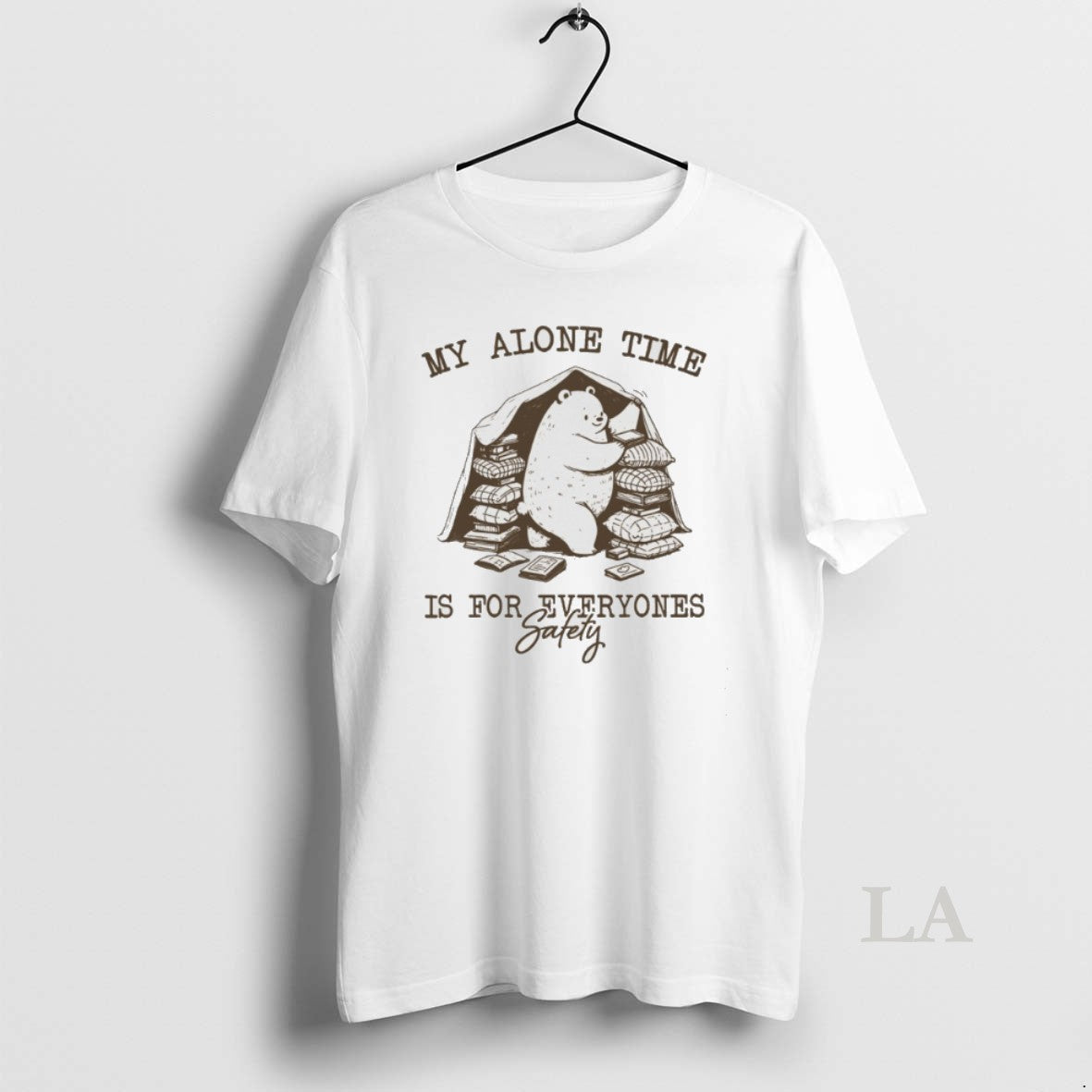 Original Bear My Alone Time Is Everyones Safety T-Shirts, Hoodie, Sweatshirt