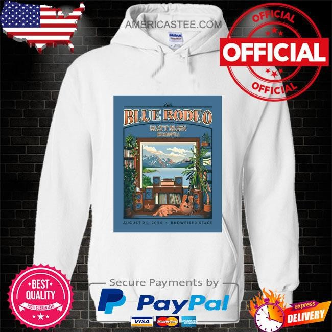 Original Blue rodeo show poster toronto on august 24 2024 shirt