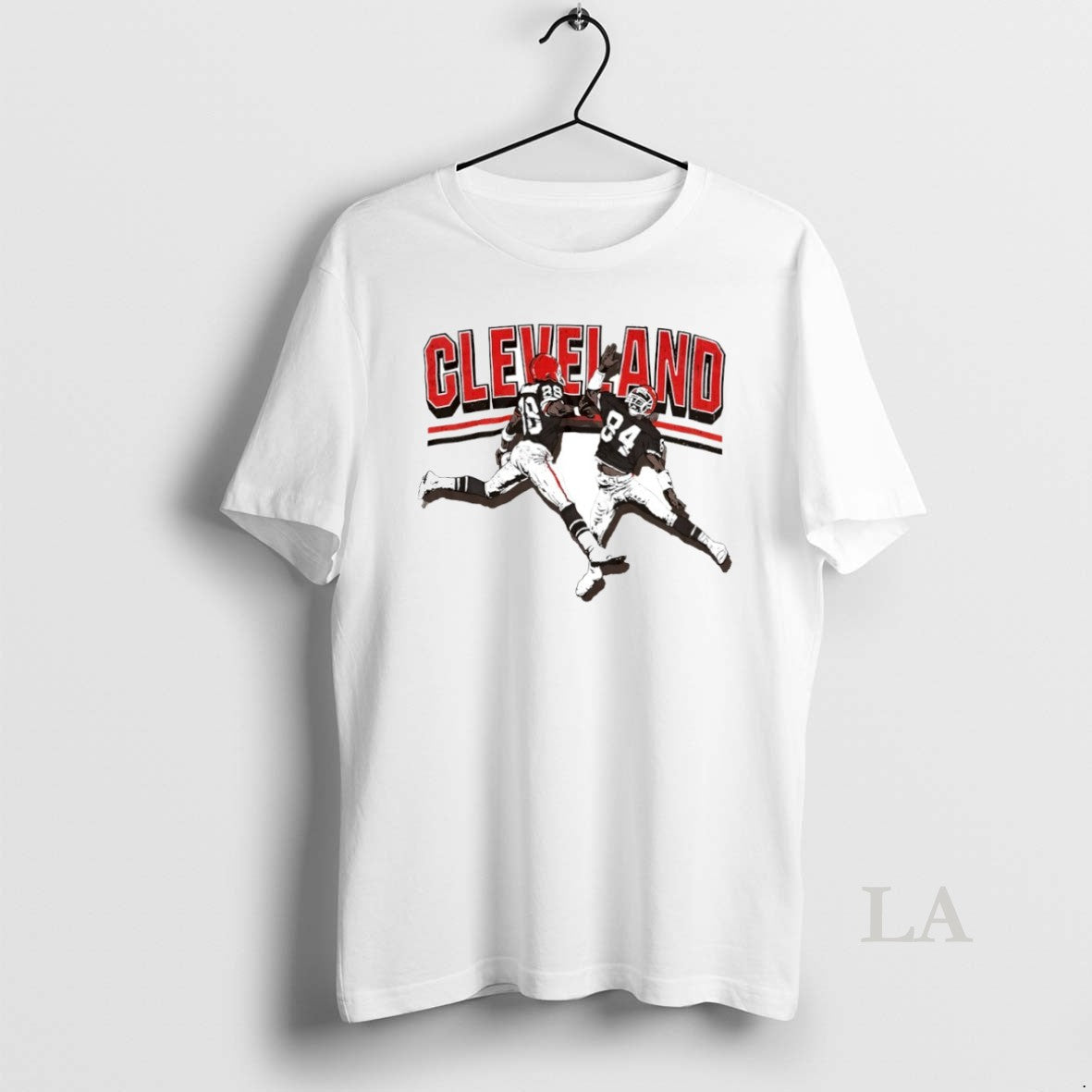 Original Cleveland Browns Football Webster Slaughter Reggie Langhorne High Five Circle T-Shirts, Hoodie, Sweatshirt