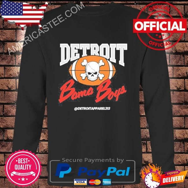 Original Detroit bama boys shirt