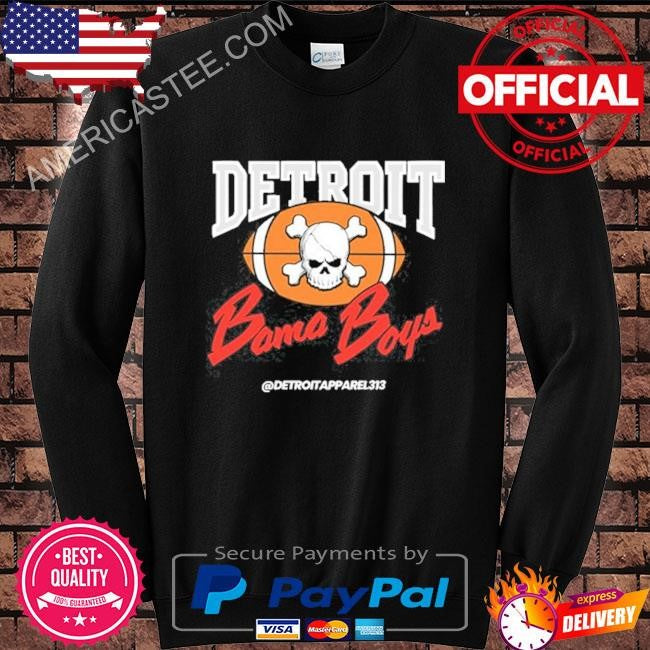 Original Detroit bama boys shirt