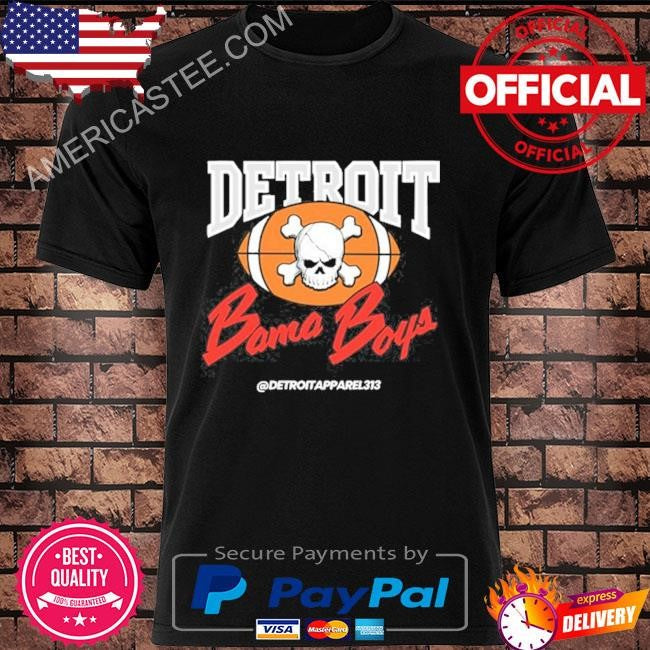 Original Detroit bama boys shirt