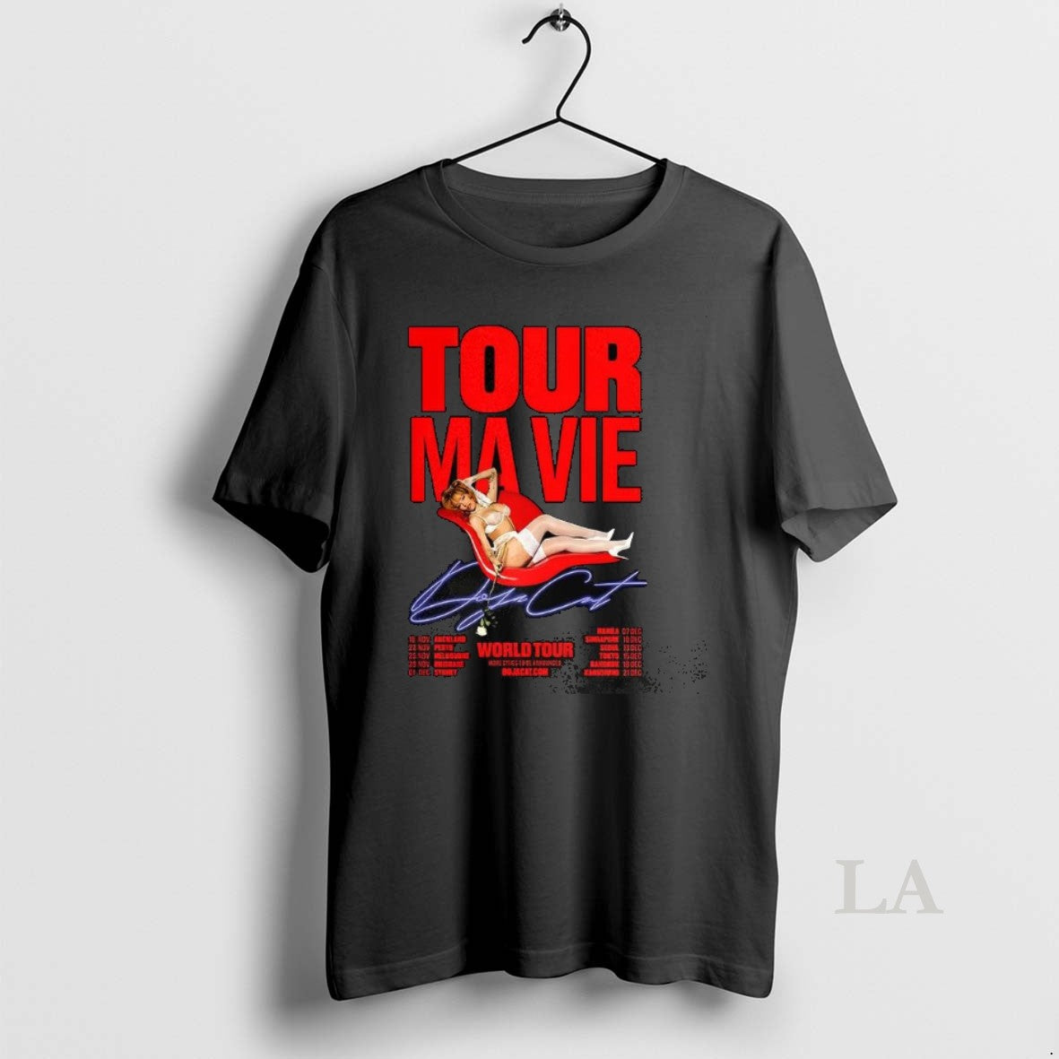 Original Doja Tour Ma Via World Tour 2025 Signature T-Shirts, Hoodie, Sweatshirt