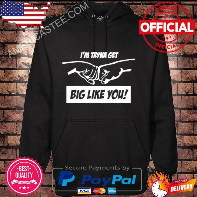 Original Dr. Mike Israetel Wearing I’m Tryna Get Big Like You Tee Shirt
