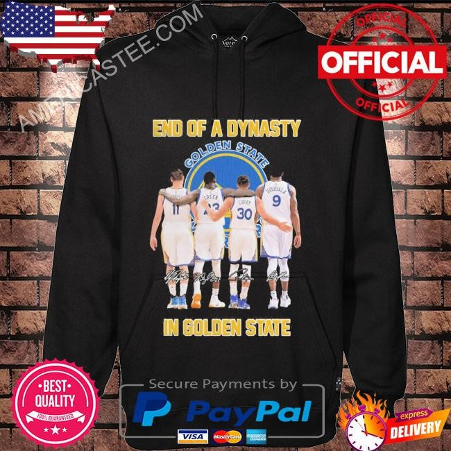 Original End of a dynasty in golden state shirt