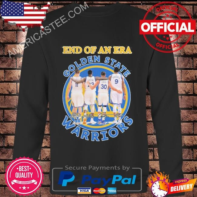 Original End of an era golden state warriors shirt