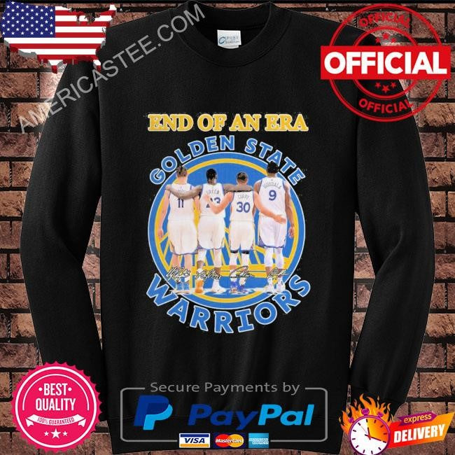 Original End of an era golden state warriors shirt