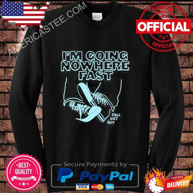 Original Fall out boy going nowhere fast boyfriend fit girls shirt