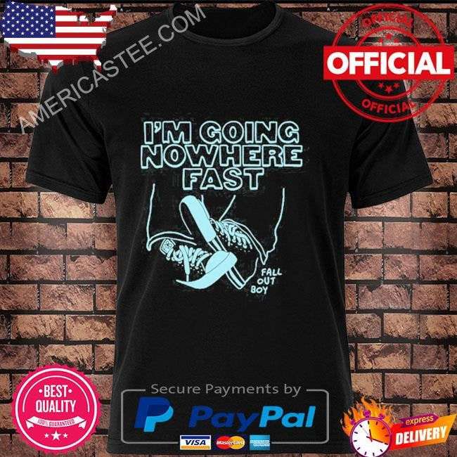 Original Fall out boy going nowhere fast boyfriend fit girls shirt