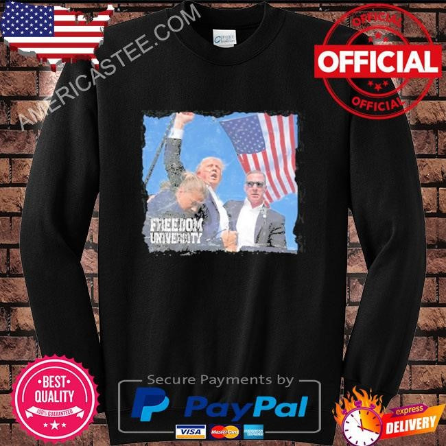 Original Freedom University Never Surrender Tee Shirt