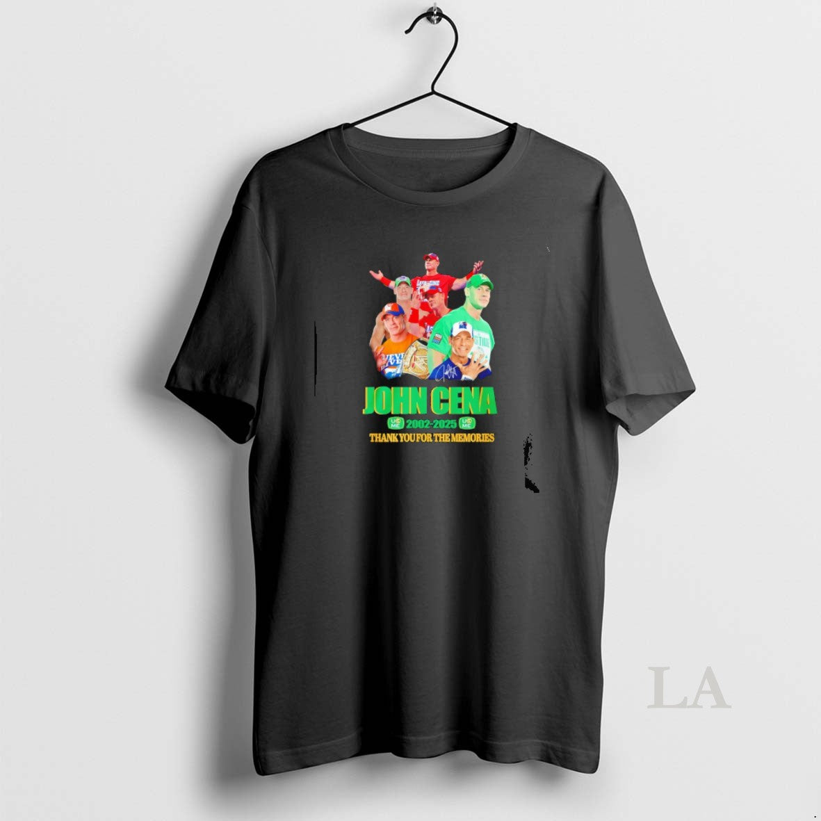 Original John Cena 23 Years 2002 2025 Thank You Memories Signature T-Shirts, Hoodie, Sweatshirt