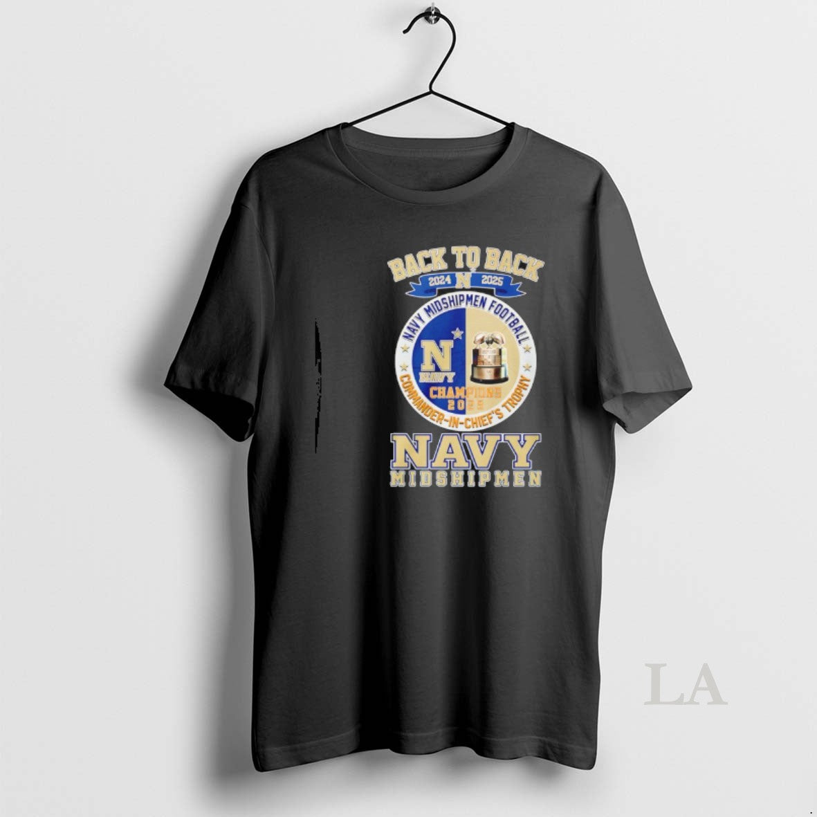 Original Navy Midshipmen 2025 Commander Chiefs Trophy Champions Back Back T-Shirts, Hoodie, Sweatshirt