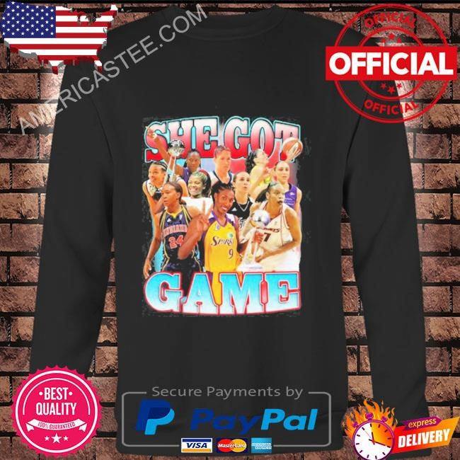 Original Paige Bueckers Wearing She Got Game Shirt