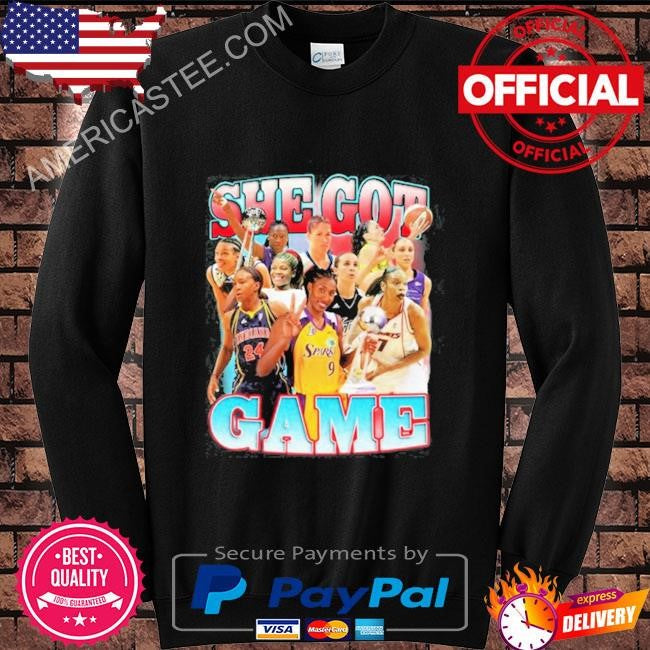 Original Paige Bueckers Wearing She Got Game Shirt