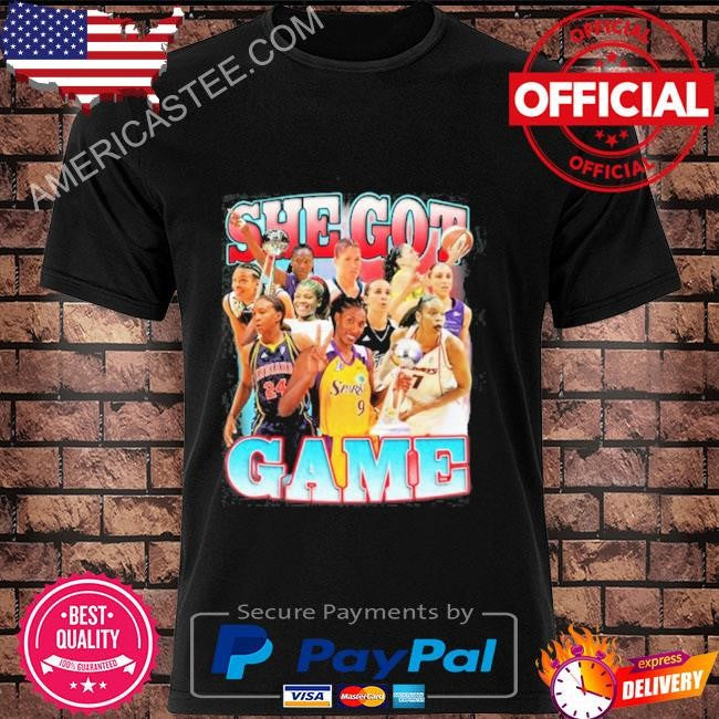 Original Paige Bueckers Wearing She Got Game Shirt