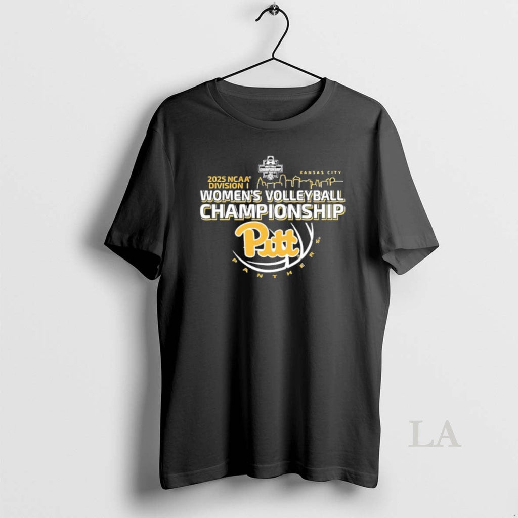Original Pitt Panthers 2025 D1 Volleyball Championship Kc Skyline T-Shirts, Hoodie, Sweatshirt