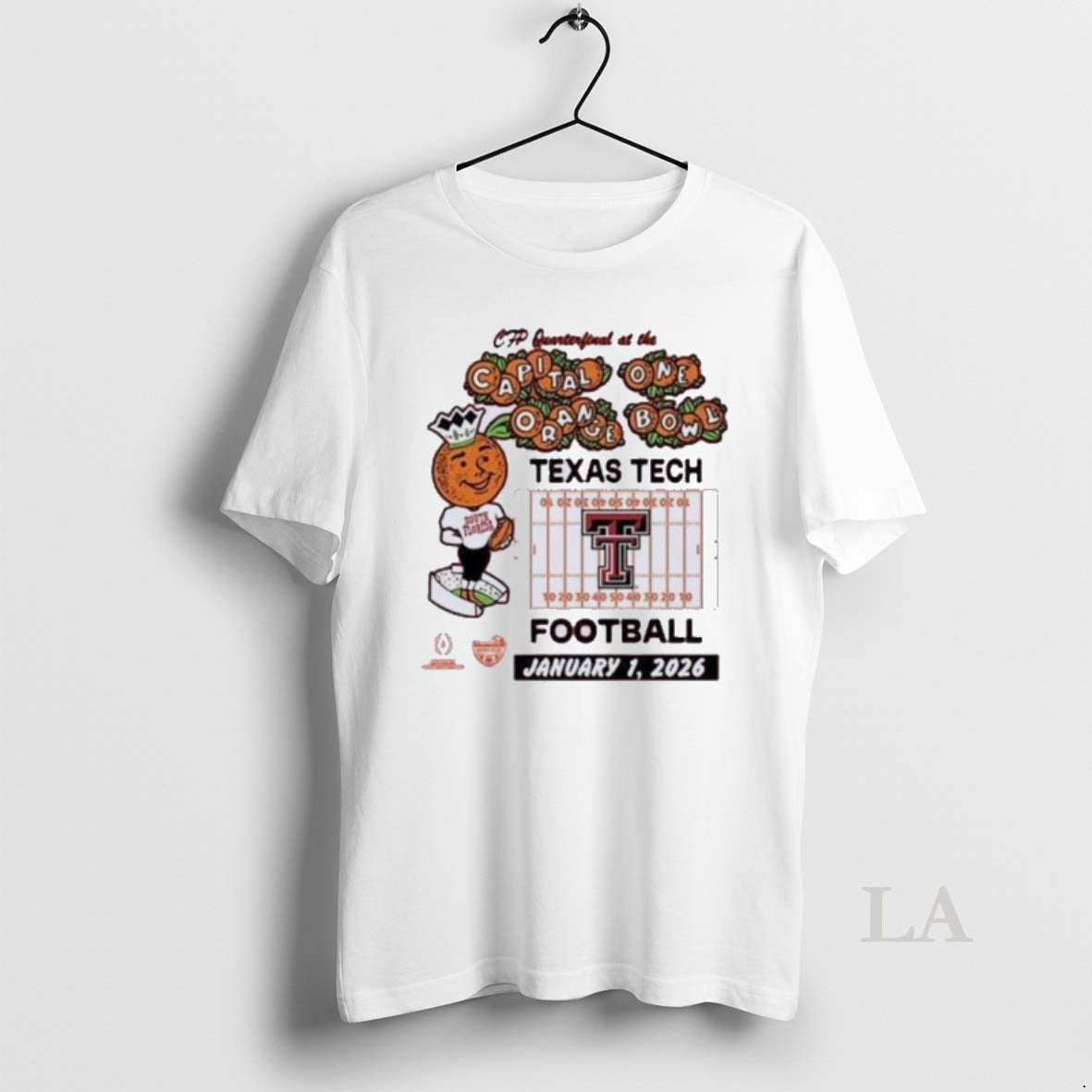 Original Texas Tech Red Raiders 2026 Orange Bowl January 1st T-Shirts, Hoodie, Sweatshirt