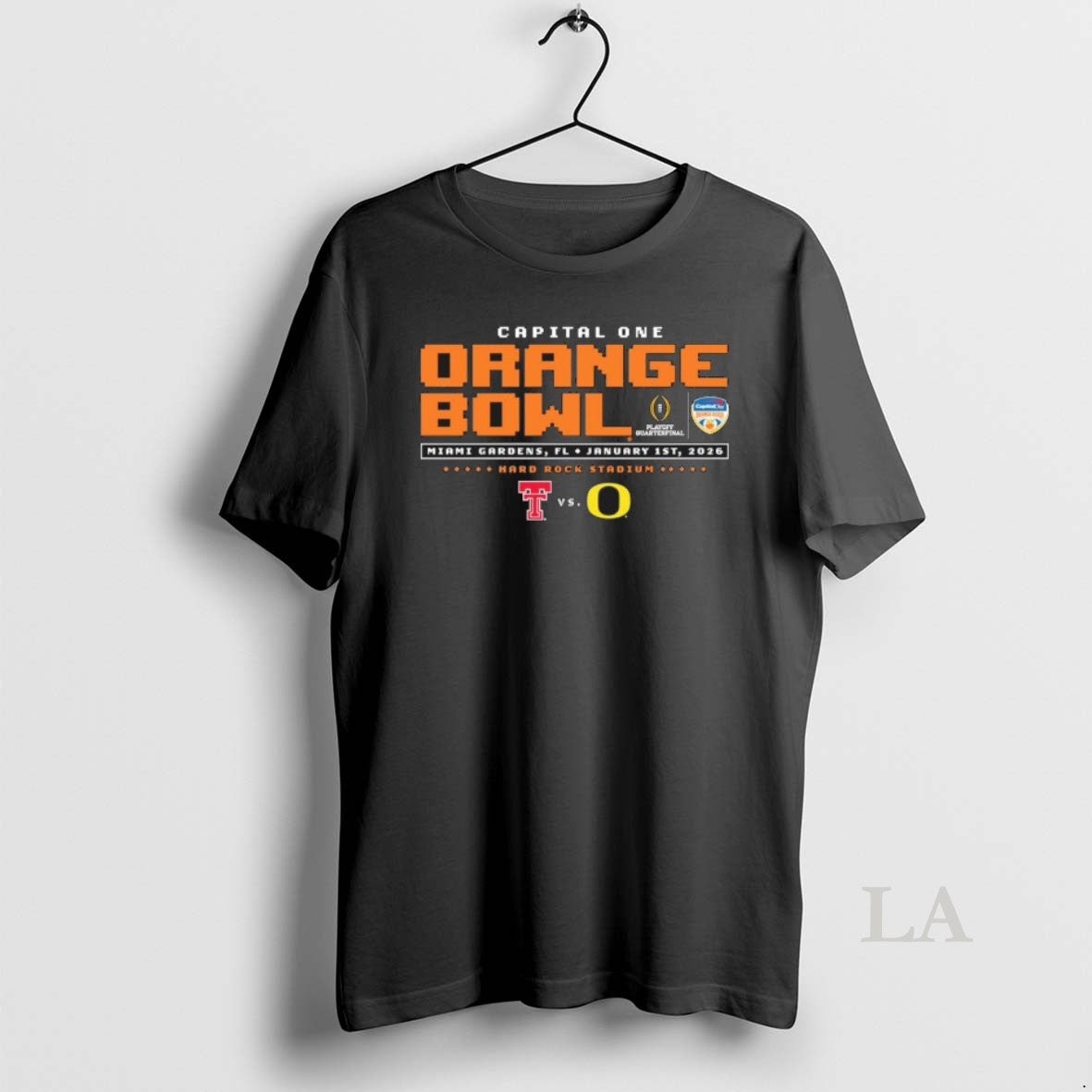 Original Texas Tech Vs Oregon 2025 Orange Bowl T-Shirts, Hoodie, Sweatshirt