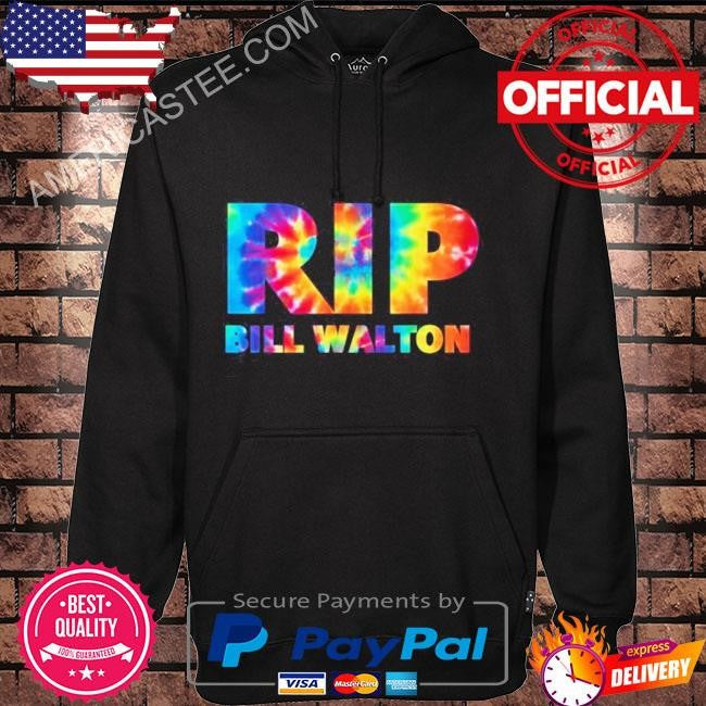 Original Tie Dye Rip Bill Walton T Shirt – Bill Walton Tee Shirt