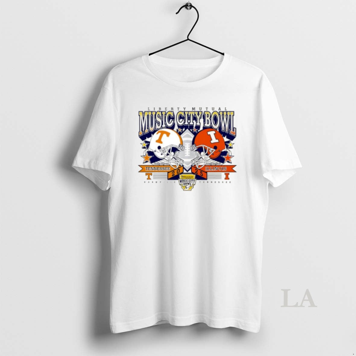 Original Top Tennessee Volunteers Vs Illinois Fighting Illini Liberty Mutual Music City Bowl 2025 T-Shirts, Hoodie, Sweatshirt
