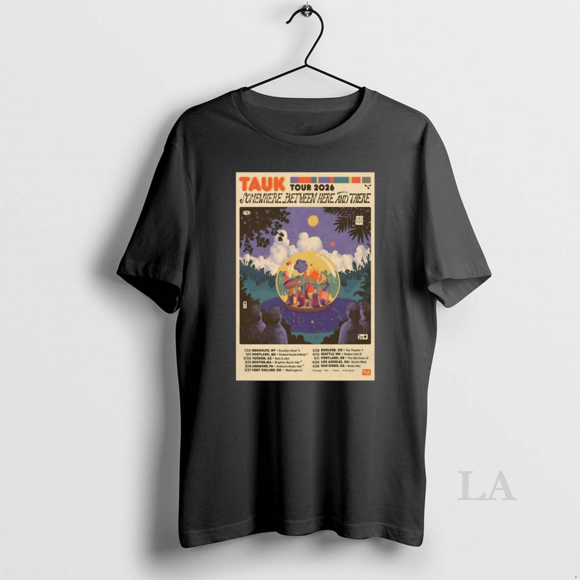 Original Tauk Somewhere Between Here There Tour 2026 Live Concert T-Shirts, Hoodie, Sweatshirt