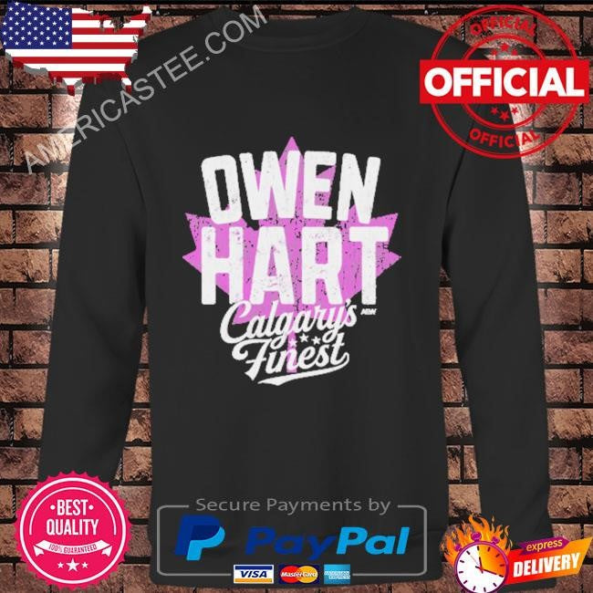 Owen hart – calgary’s finest shirt