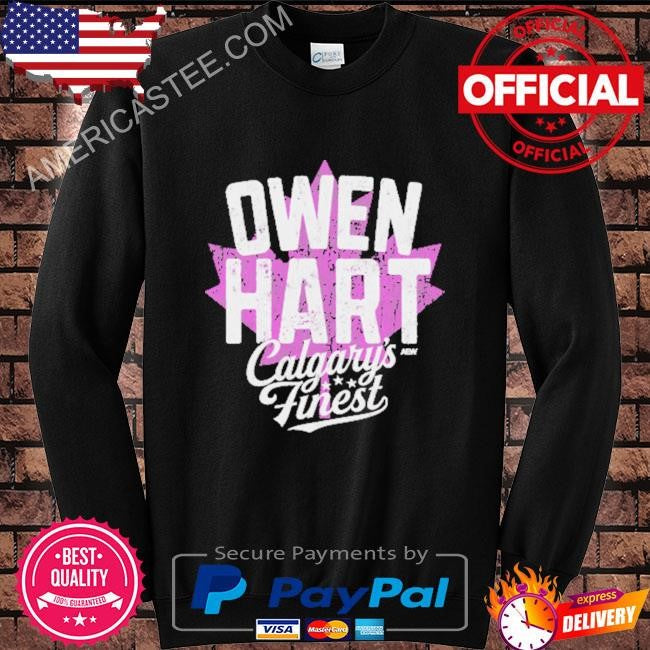 Owen hart – calgary’s finest shirt