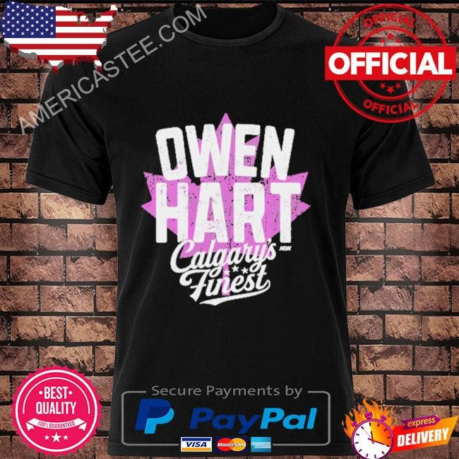 Owen hart – calgary’s finest shirt