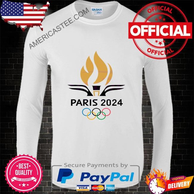 Paris 2024 olympics fire sports digital download shirt