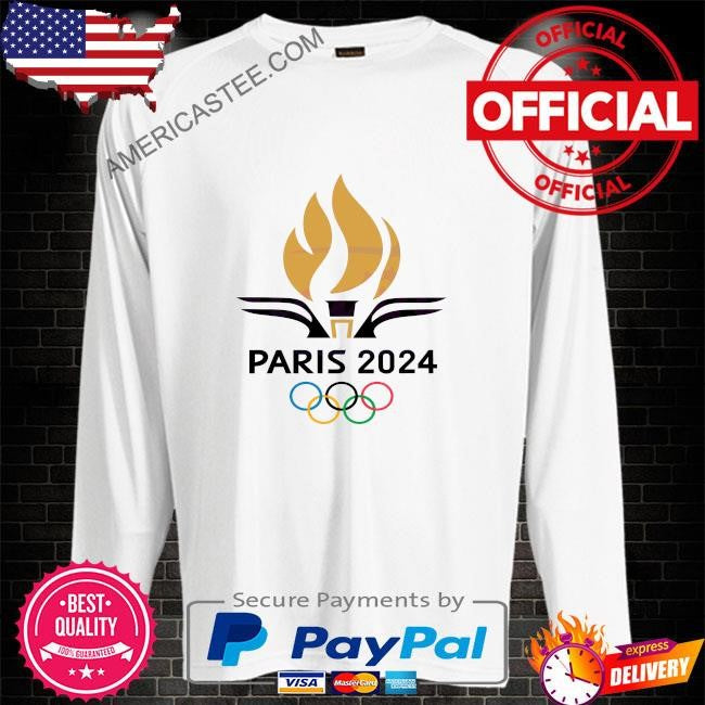 Paris 2024 olympics fire sports digital download shirt