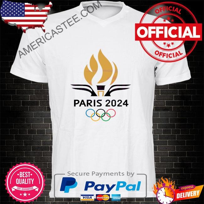 Paris 2024 olympics fire sports digital download shirt